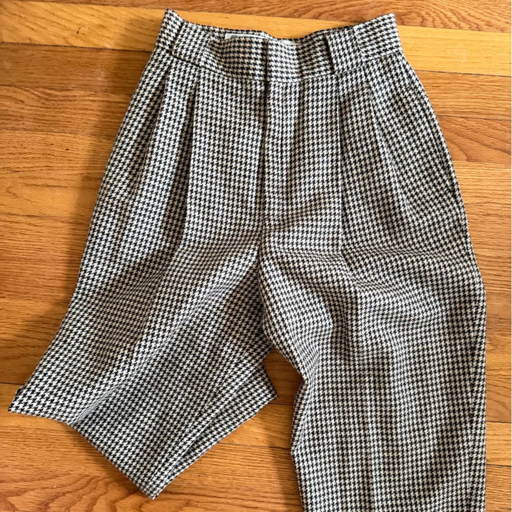 %100 Wool JH Collectibles Houndstooth Pants